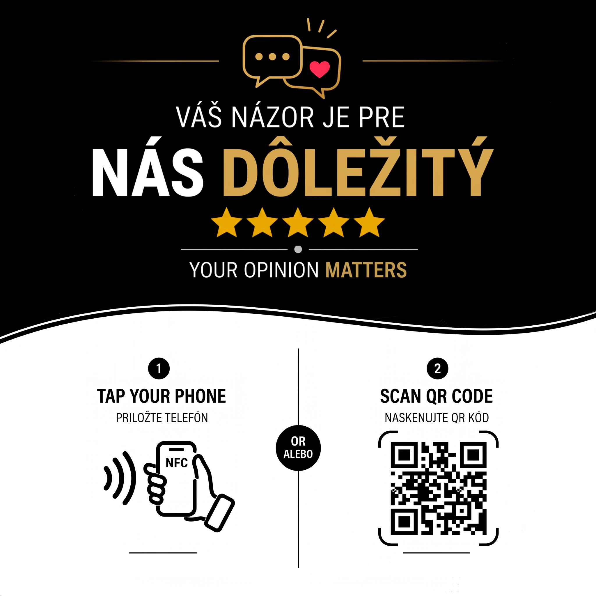 Tappo NFC karta zblízka